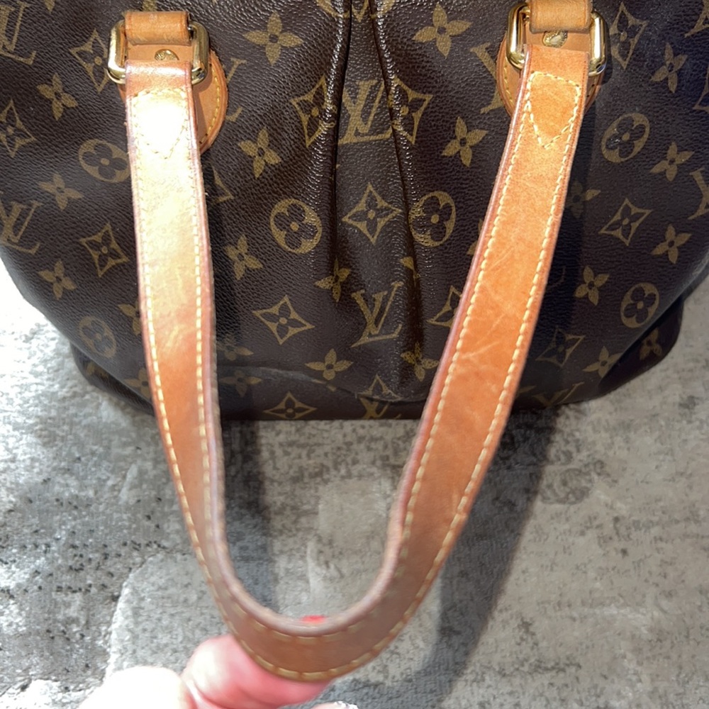LOUIS VUITTONBrown Canvas Louis Vuitton Palermo - Picture 4 of 9